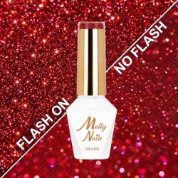 Flashing Duo Lights - Deep Desire - Molly Nails - 8g Kleur: Nr. 605