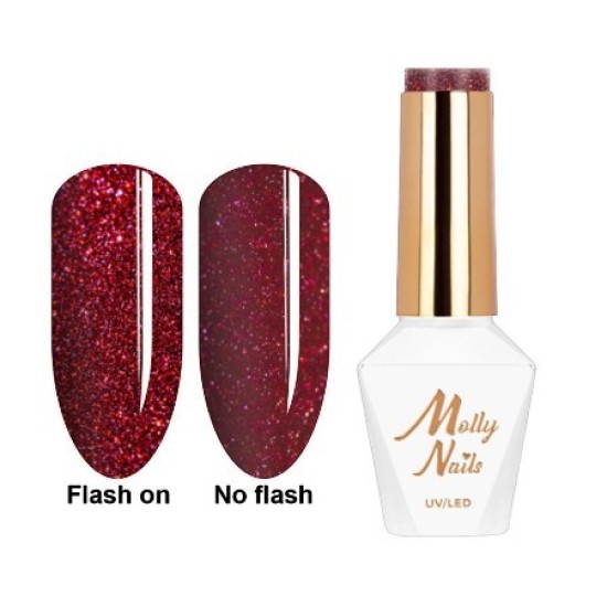 Flashing Duo Lights - Deep Desire - Molly Nails - 8g Kleur: Nr. 605