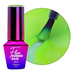 Molly Rubber Base Gellak Fluo 10ml - Nr 3 Lime Mojito