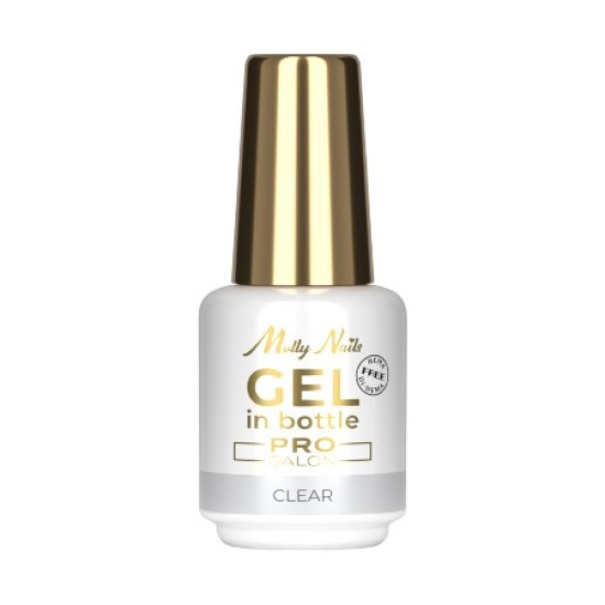 Gel in Bottle - Molly Nails - Pro Salon - Clear 15g Gel in Bottle - Molly Nails - Pro Salon - Clear 15g