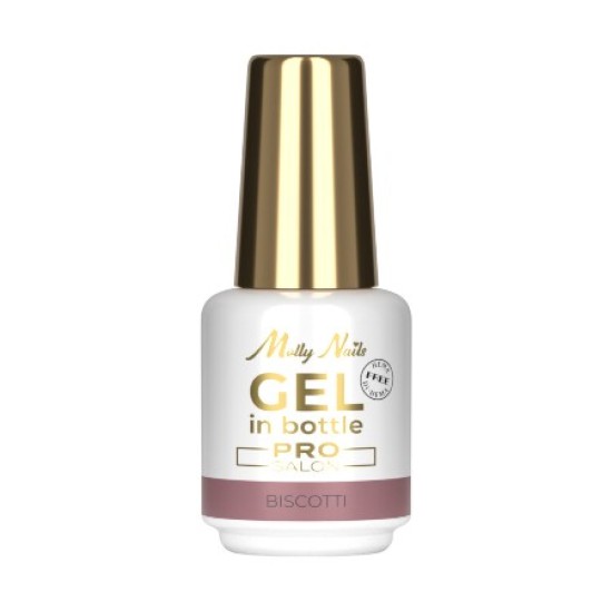 ﻿Gel in Bottle - Molly Nails - Pro Salon - Biscotti 15g