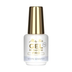 ﻿Gel in Bottle - Molly Nails - Pro Salon - White Whisper 15g