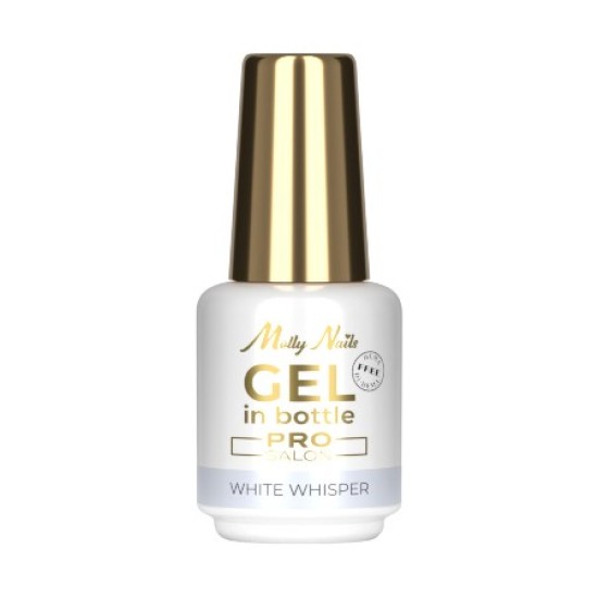 ﻿Gel in Bottle - Molly Nails - Pro Salon - White Whisper 15g