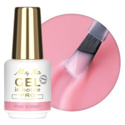 ﻿Gel in Bottle - Molly Nails - Pro Salon - Pink Sorbet 15g