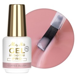 ﻿Gel in Bottle - Molly Nails - Pro Salon - Coffee Blush 15g