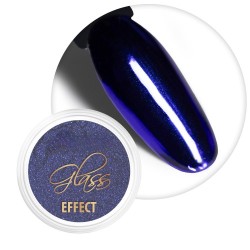 Glass Effect Nailart Nagelpoeder Molly Lac: Nr. 11 - Navy