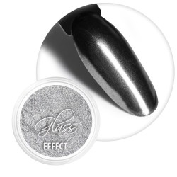 Glass Effect Nailart Nagelpoeder Molly Lac: Nr. 2 - Silver