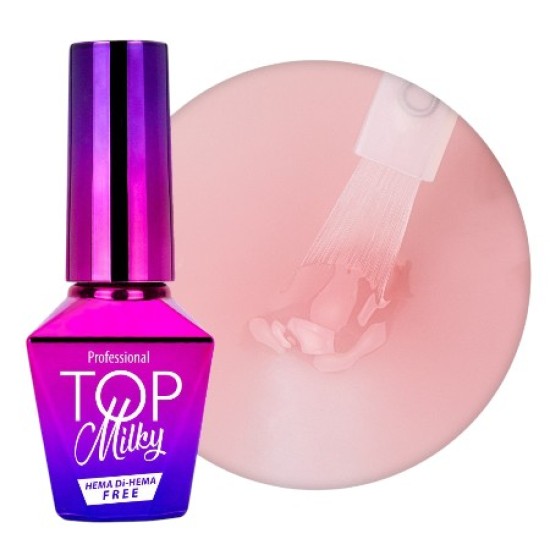 Milky Top Coat Sepia - No Wipe - Molly Lac 10g