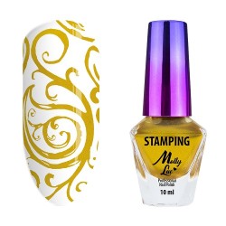 Molly Stamping Lak - Goud 10ml - Nr. 4