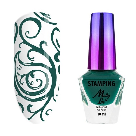 Molly Stamping Lak - Groen 10ml - Nr.8