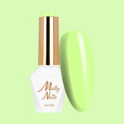 Molly Nails Vivid Vibes Gellak Collection 8g - Kleur: Nr. 280 Lime Fever