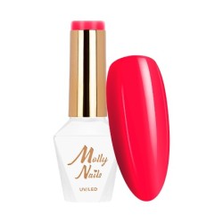 Molly Nails Vivid Vibes Gellak Collection 8g - Kleur: Nr. 284 Pink Riot