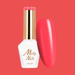 Molly Nails Vivid Vibes Gellak Collection 8g - Kleur: Nr. 286 Hot Coral