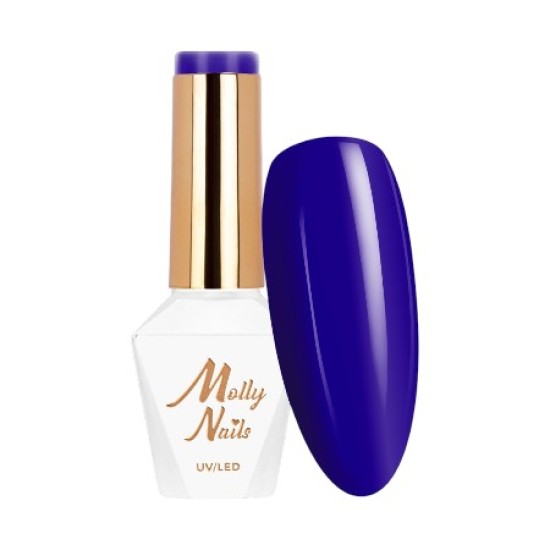 Molly Nails Vivid Vibes Gellak Collection 8g - Kleur: Nr. 288 Cobalt Storm