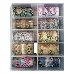 Transfer-Nagelfolie Dierenbox Nr. 11 Transfer-Nagelfolie Dierenbox Nr. 11