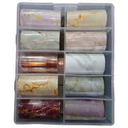 Transfer-Nagelfolie Marmer Nr. 01 Transfer-Nagelfolie Marmer Nr. 01