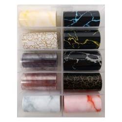 Transfer-Nagelfolie Marmer Nr. 04