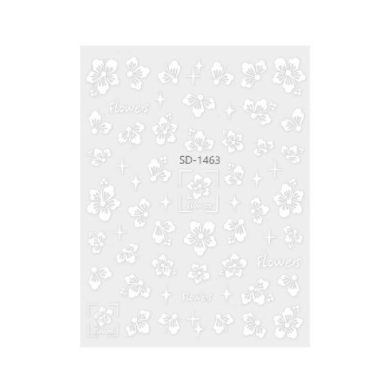 Nagelstickers - Nailart stickers - 5D zelfklevende bloemen - SD-1463