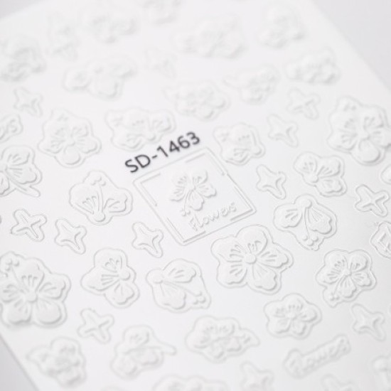 Nagelstickers - Nailart stickers - 5D zelfklevende bloemen - SD-1463