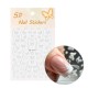 Nagelstickers - Nailart stickers - 5D zelfklevende bloemen - SD-2117