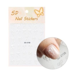Nagelstickers - Nailart stickers - 5D zelfklevende bloemen - SD-2158