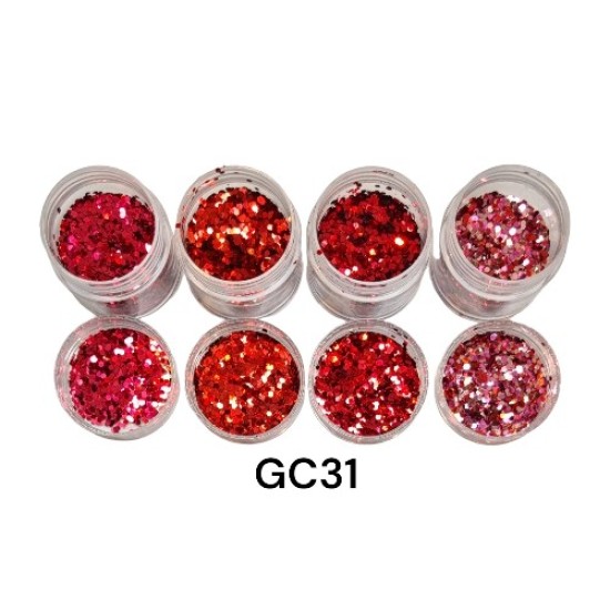 Nail Art Glitter Combinatie - GC31