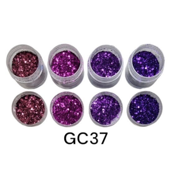 Nail Art Glitter Combinatie - GC37