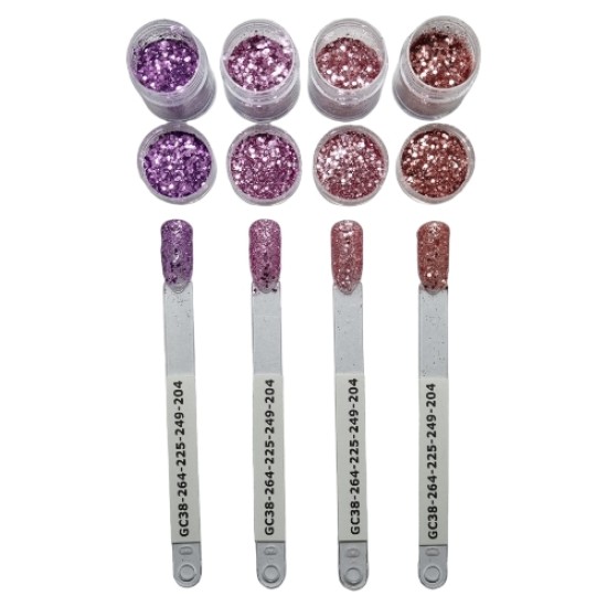 Nail Art Glitter Combinatie - GC38