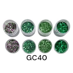 Nail Art Glitter Combinatie - GC40