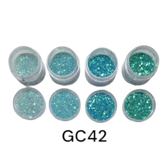 Nail Art Glitter Combinatie - GC42