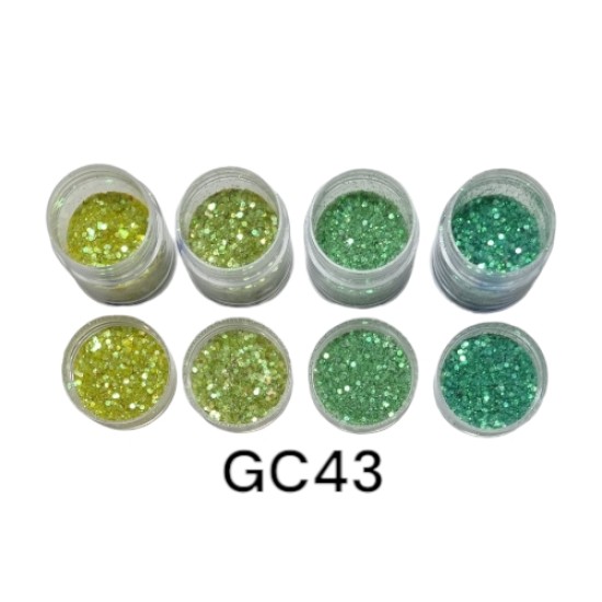 Nail Art Glitter Combinatie - GC43