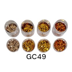 Nail Art Glitter Combinatie - GC49