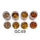 Nail Art Glitter Combinatie - GC49