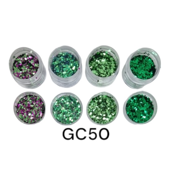 Nail Art Glitter Combinatie - GC50