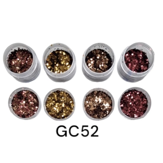 Nail Art Glitter Combinatie - GC52