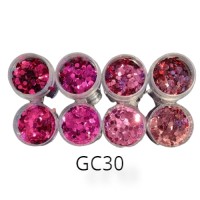 Nail Art Glitter Combinatie - GC30