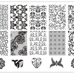 Stempel Nagel Sjabloon BC-08 Stempel Nagel Sjabloon BC-08