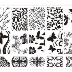 Stempel Nagel Sjabloon BC-12 Stempel Nagel Sjabloon BC-12