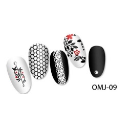 Stempel Nagel Sjabloon OMJ-09