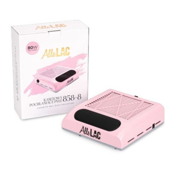 Nagel Stofafzuiger 80Watt - Kleur: Roze