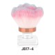 Nail Dust Brush - Nagel Stof Borstel - Stofborstel JB17-04 (Wit-roze-grijs)