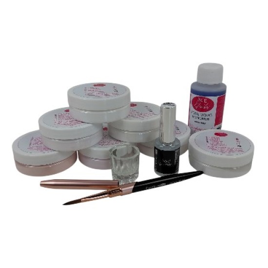 Sampleset Budget Acrylpoeder 25 gram