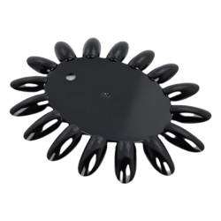 Tipwiel Zwart - Kleurenkaart Zwart met 16 tips