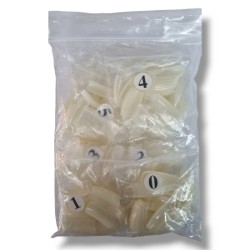 Half Well Tips Naturel In Zak - 500st