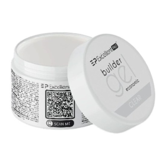 Economic Builder Gel - Excellent Pro - 50G - Kleur: Clear
