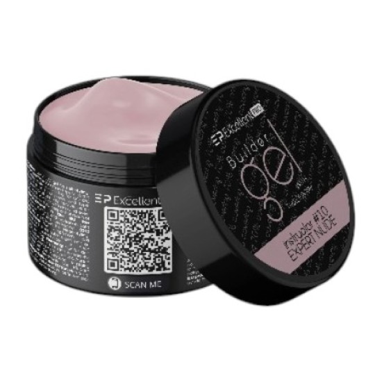 Builder Gel Excellent Pro - Met Thixotropy 50g - Instructor # 10 - Kleur: Expert Nude