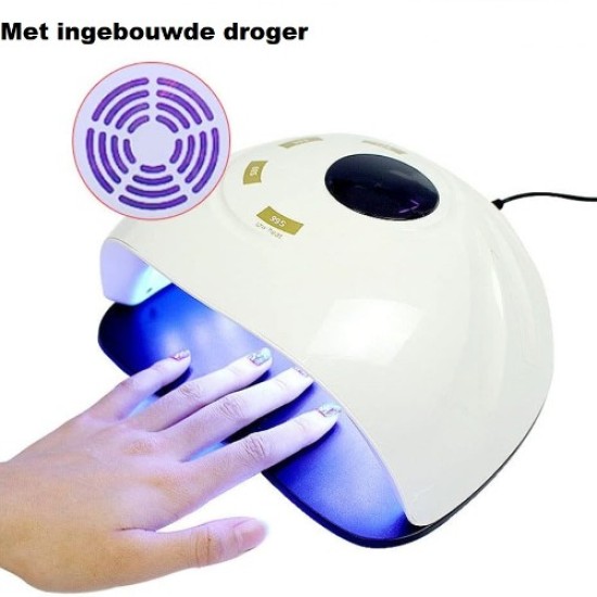 Professionel UV/LED Nagellamp Mordern2 met ventilator - 150W