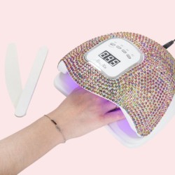 Molly Nails X5 MAX Nagellamp met strass steentjes LED/UV 150W
