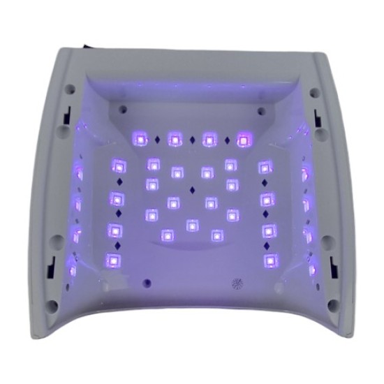 Oplaadbare Nagellamp dual UV/LED S10 66W - Met strass steentjes