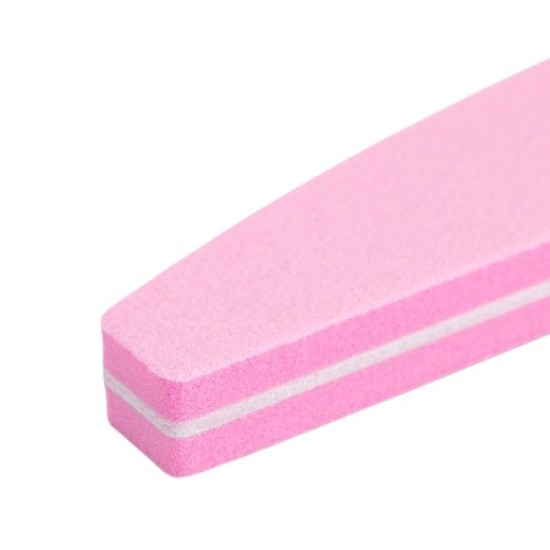 Half moon Buffervijl Lichtroze 180/240 Grit